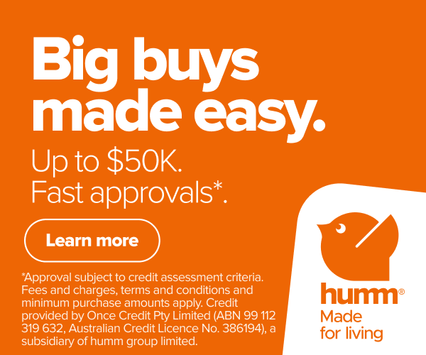humm - Big buys made easy. Up to $50K, fast approvals.